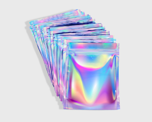 Custom Holographic Mylar Bags for Safe Packaging
