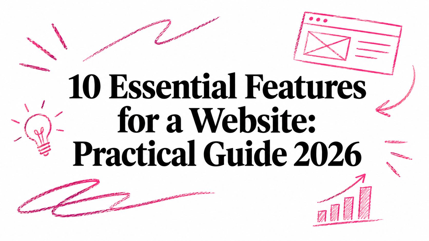 10 Essential Features for a Website: Practical Guide 2026